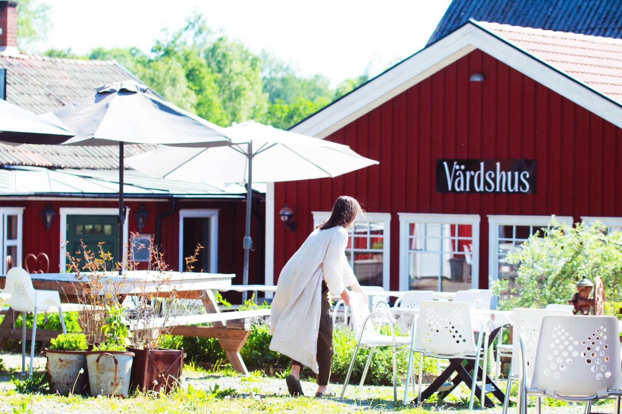 Hotel Skars Gard Fjärås Esterno foto