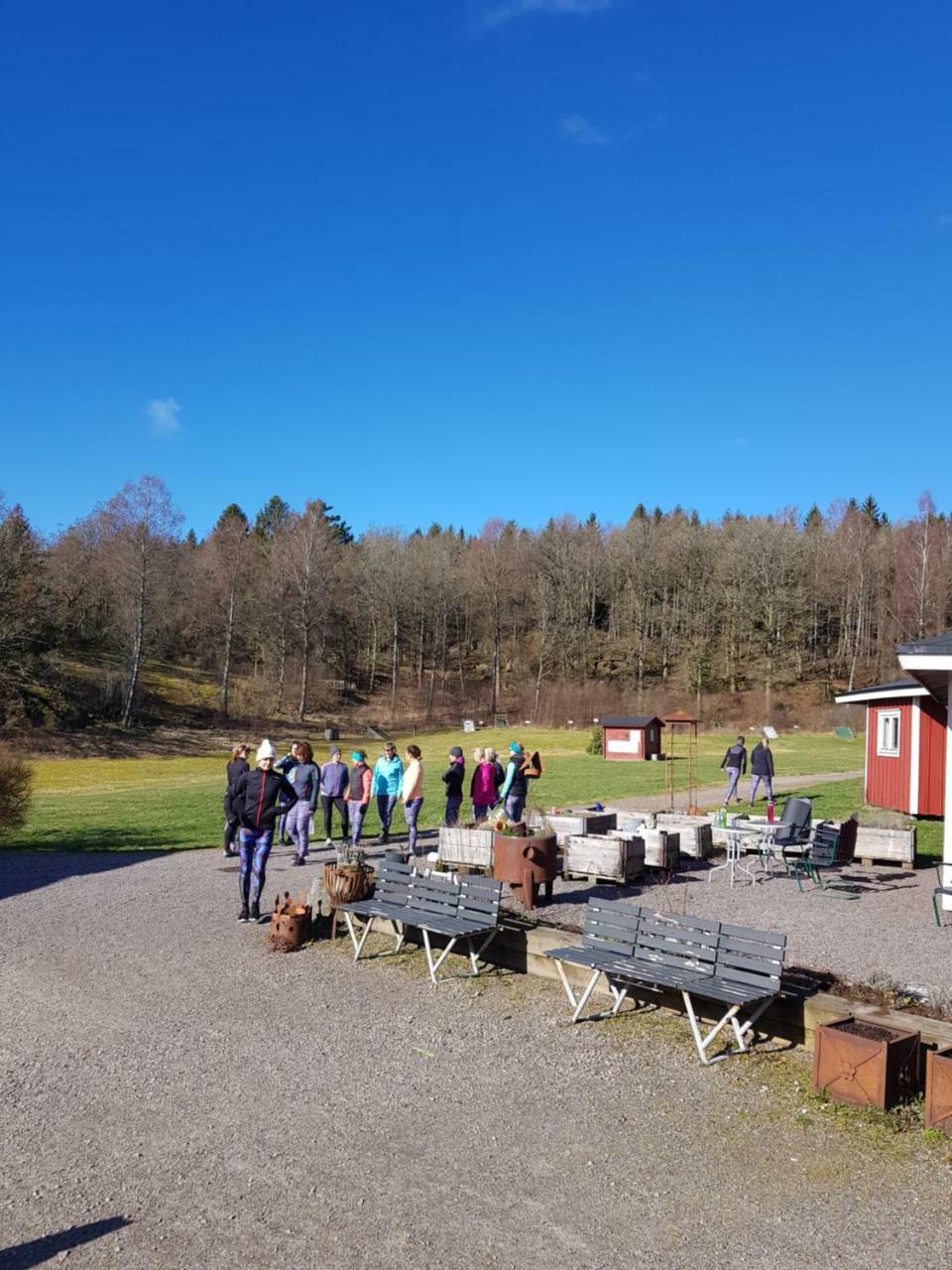 Hotel Skars Gard Fjärås Esterno foto